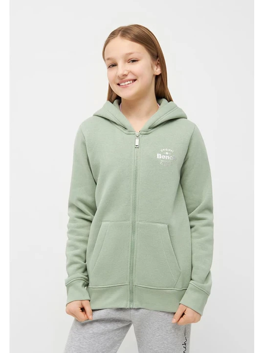 Zdjęcie produktu Bench Bluza "Lumie" w kolorze zielonym rozmiar: 176