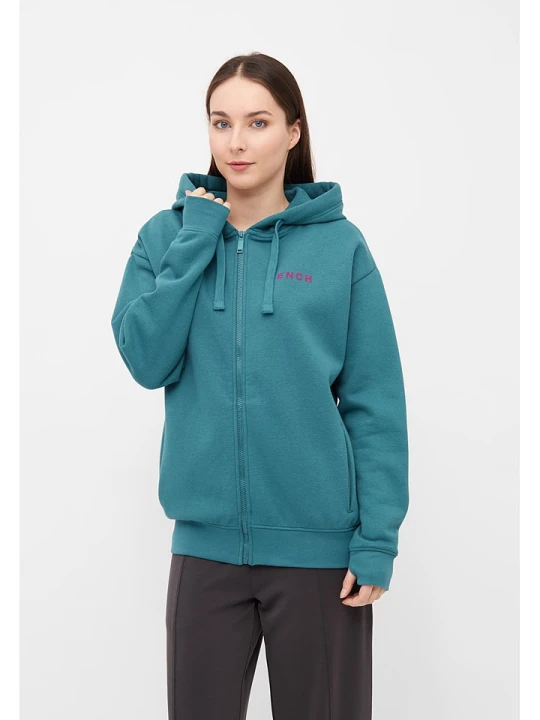 Zdjęcie produktu Bench Bluza "Sianna" w kolorze zielonym rozmiar: 42