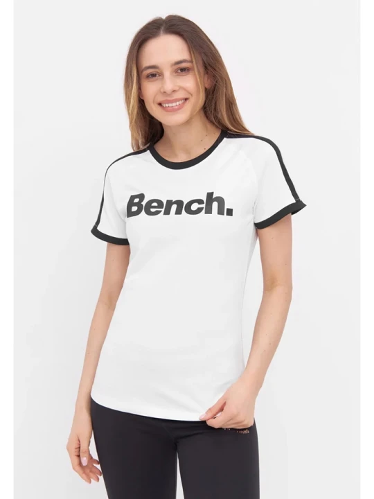 Zdjęcie produktu Bench Koszulka "Annora" w kolorze czarno-białym rozmiar: 38