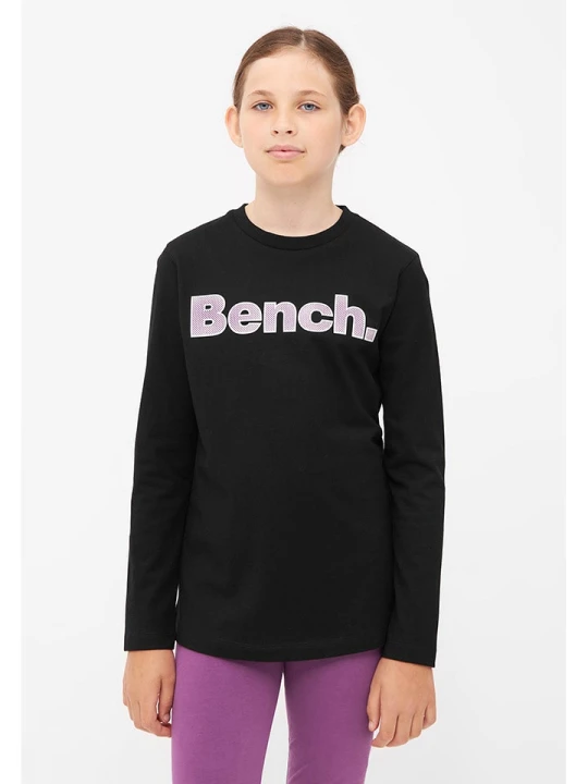 Zdjęcie produktu Bench Koszulka "Gemmy" w kolorze czarnym rozmiar: 116