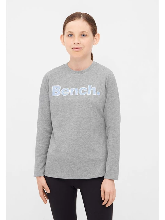 Zdjęcie produktu Bench Koszulka "Gemmy" w kolorze szarym rozmiar: 152