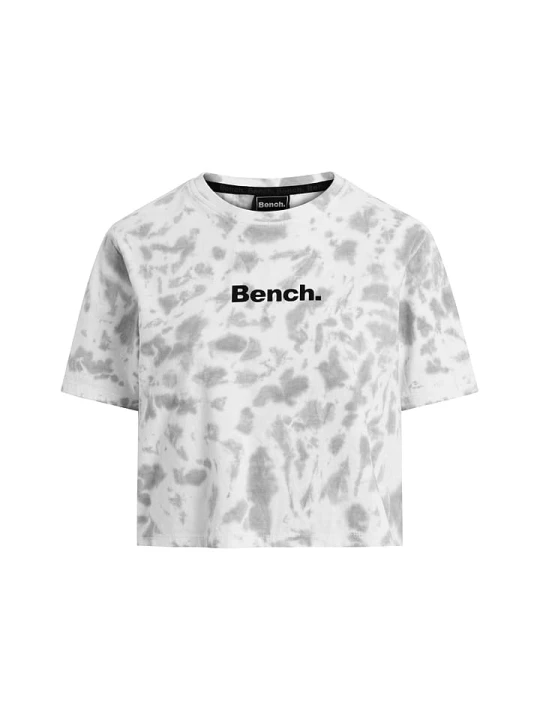 Zdjęcie produktu Bench Koszulka "Karma" w kolorze szaro-białym rozmiar: 42
