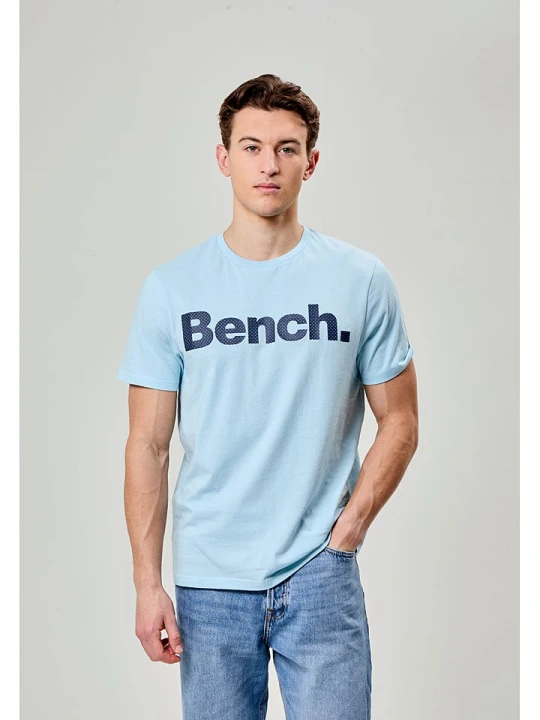 Zdjęcie produktu Bench Koszulka "Leandro Spots" w kolorze błękitnym rozmiar: 50