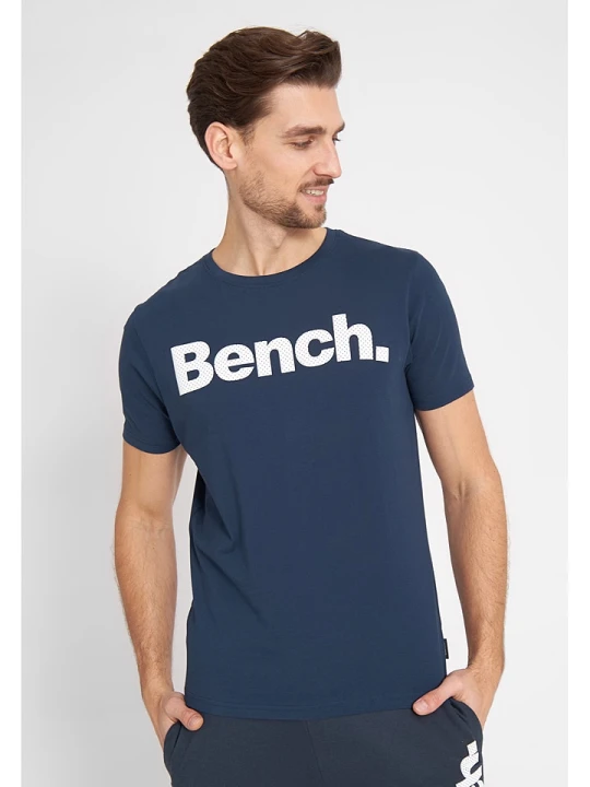 Zdjęcie produktu Bench Koszulka "Leandro" w kolorze granatowym rozmiar: 58