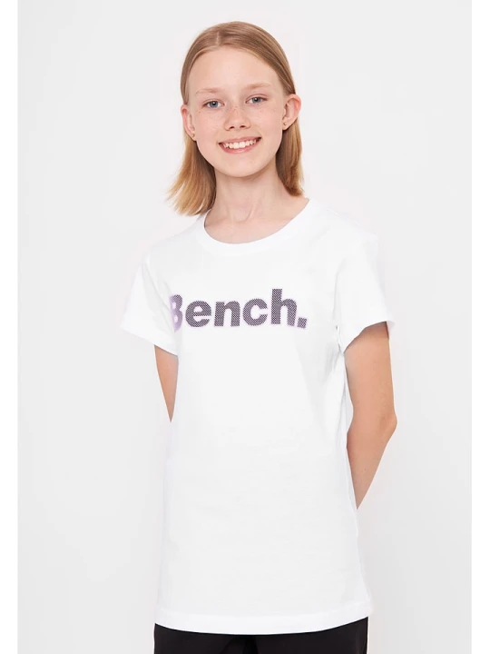 Zdjęcie produktu Bench Koszulka "Leora" w kolorze białym rozmiar: 140