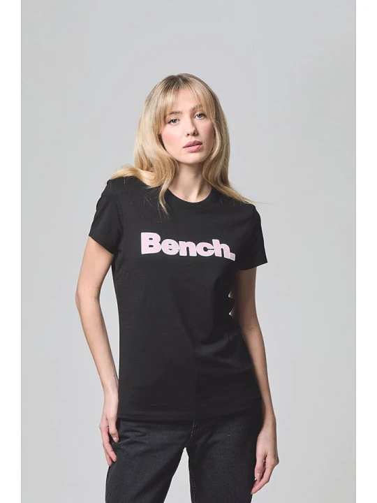 Zdjęcie produktu Bench Koszulka "Leora" w kolorze czarnym rozmiar: 42