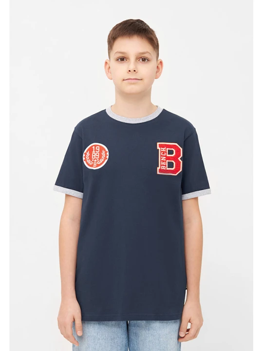 Zdjęcie produktu Bench Koszulka "Ralphio" w kolorze granatowym rozmiar: 116