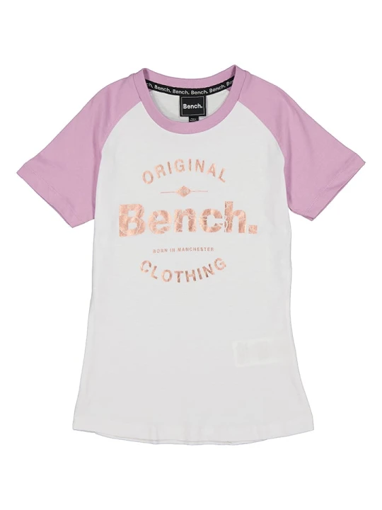 Zdjęcie produktu Bench Koszulka w kolorze kremowo-jasnoróżowym rozmiar: 128