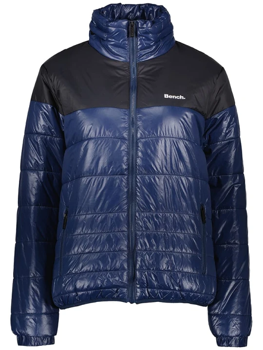Zdjęcie produktu Bench Kurtka pikowana "Anniston" w kolorze granatowo-czarnym rozmiar: 38
