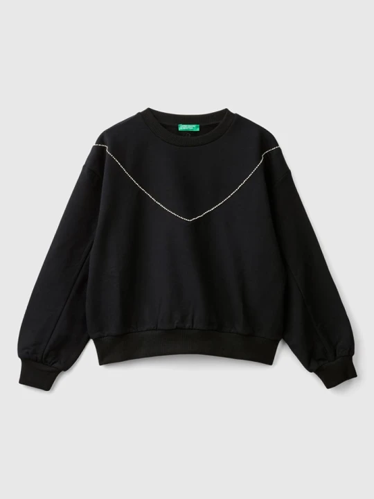 Zdjęcie produktu Benetton Bluza w kolorze czarnym rozmiar: 122