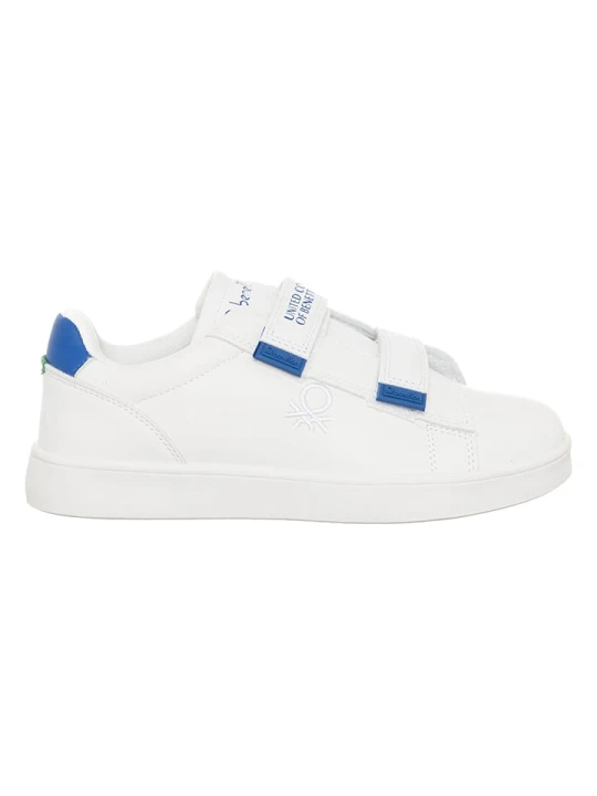 Zdjęcie produktu Benetton Sneakersy w kolorze biało-niebieskim rozmiar: 32