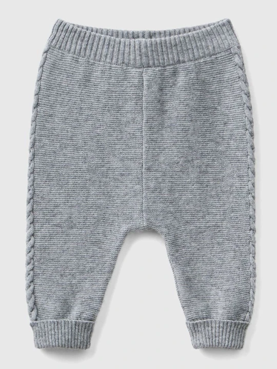Zdjęcie produktu Benetton Spodnie w kolorze szarym rozmiar: 62