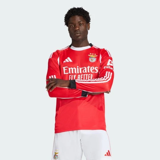 Zdjęcie produktu Benfica 25 / 26 Long Sleeve Home Jersey Adidas Benfica Red