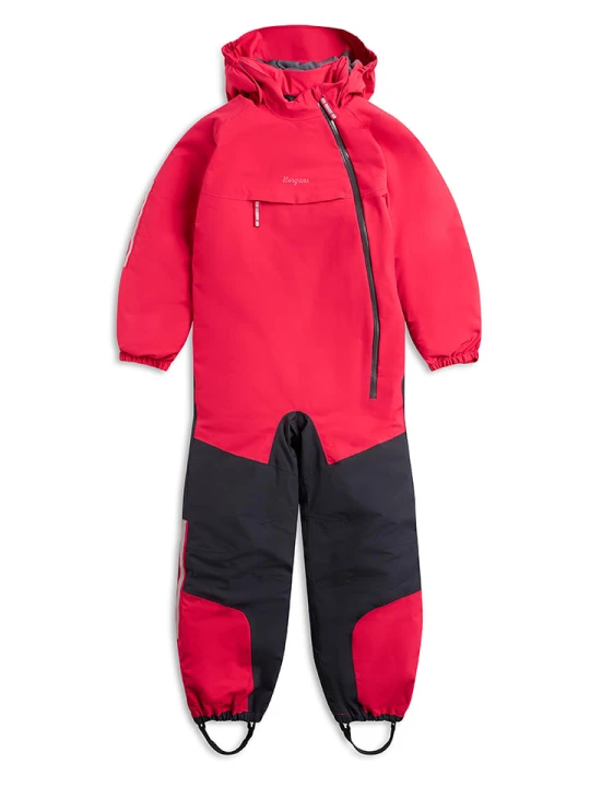 Zdjęcie produktu Bergans Kombinezon zimowy "Lilletind" w kolorze różowo-szarym rozmiar: 92
