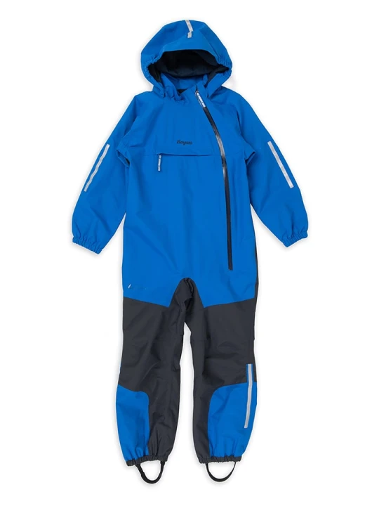 Zdjęcie produktu Bergans Kombinezon zimowy "Lilletind" w kolorze szaro-niebieskim rozmiar: 104