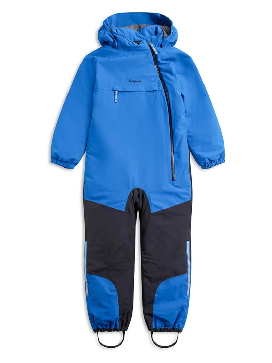 Zdjęcie produktu Bergans Kombinezon zimowy "Lilletind" w kolorze szaro-niebieskim rozmiar: 110