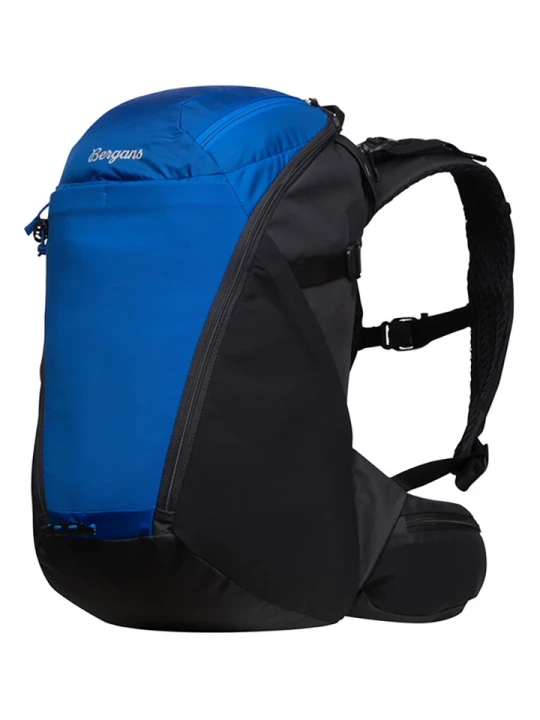 Zdjęcie produktu Bergans Plecak "Rabot Daypack 27 M/L" w kolorze czarno-niebieskim - 24 x 49 x 20 cm rozmiar: onesize