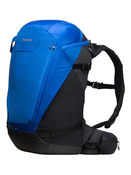 Zdjęcie produktu Bergans Plecak "Rabot Daypack 34 M/L" w kolorze czarno-niebieskim - 27 x 54 x 26 cm rozmiar: onesize