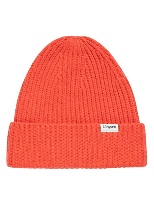 Zdjęcie produktu Bergans Wełniana czapka w kolorze pomarańczowym rozmiar: onesize