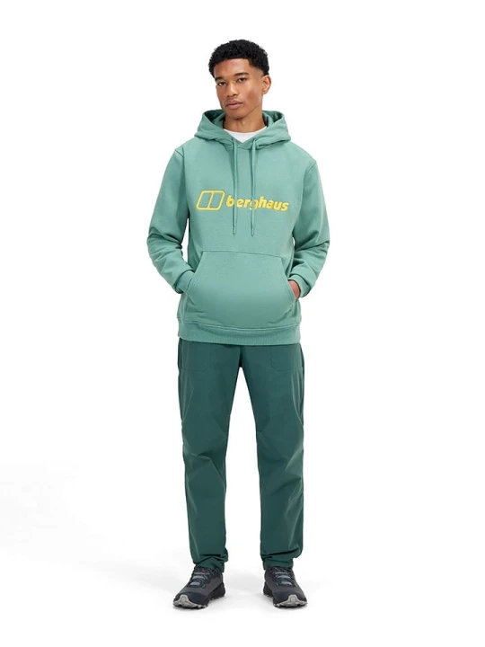 Zdjęcie produktu Berghaus Bluza "Logo" w kolorze miętowym rozmiar: 48