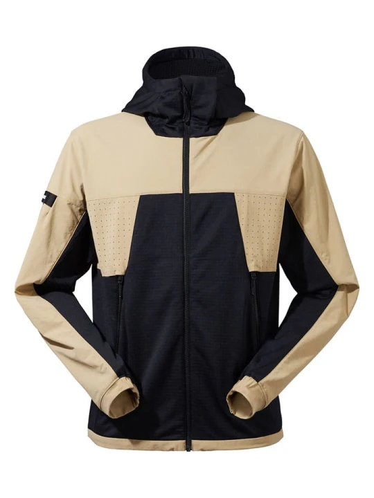 Zdjęcie produktu Berghaus Kurtka funkcyjna "Benwell" w kolorze beżowo-czarnym rozmiar: 48