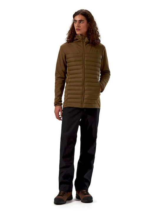 Zdjęcie produktu Berghaus Kurtka hybrydowa "Vaskye" w kolorze jasnobrązowym rozmiar: 46