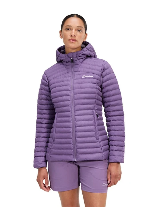 Zdjęcie produktu Berghaus Kurtka pikowana "Nula" w kolorze fioletowym rozmiar: 40