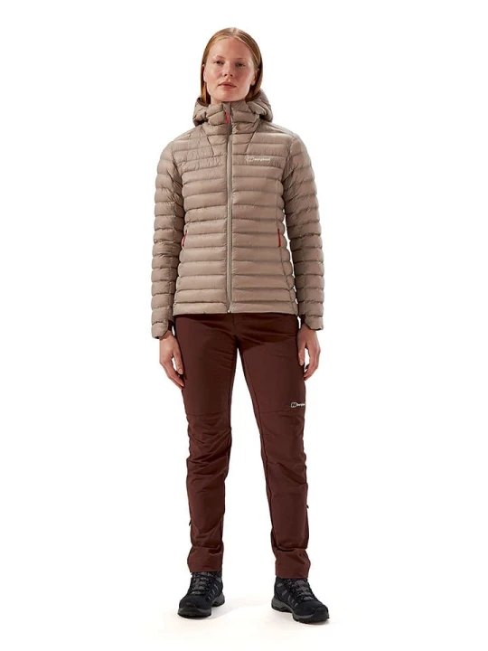 Zdjęcie produktu Berghaus Kurtka pikowana "Trail-Nomad" w kolorze szarobrązowym rozmiar: 38