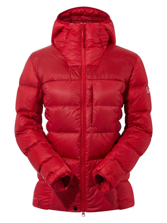 Zdjęcie produktu Berghaus Kurtka puchowa "Arete Ultra" w kolorze czerwonym rozmiar: 44