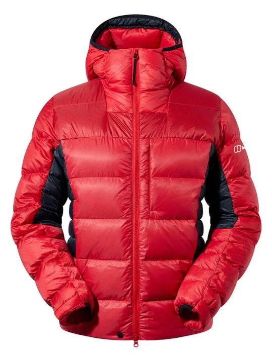 Zdjęcie produktu Berghaus Kurtka puchowa "Arete Ultra" w kolorze czerwonym rozmiar: 46