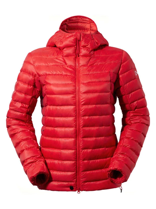 Zdjęcie produktu Berghaus Kurtka puchowa "Seeker" w kolorze czerwonym rozmiar: 38
