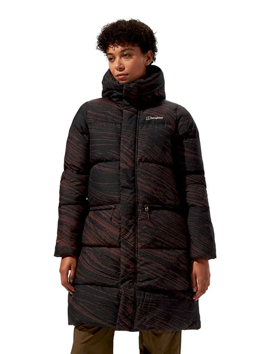 Zdjęcie produktu Berghaus Płaszcz puchowy "Combust Reflect" w kolorze brązowym rozmiar: 44