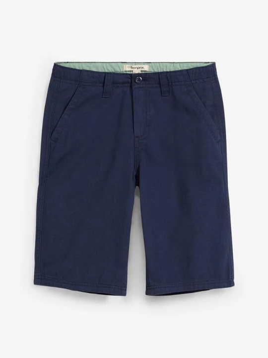 Zdjęcie produktu Bermudy chino Regular Fit BonPrix niebieski