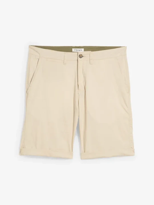 Zdjęcie produktu Bermudy chino, regular fit BonPrix beżowy