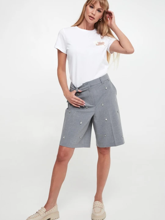Zdjęcie produktu Bermudy damskie TWINSET ACTITUDE