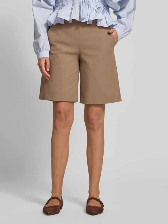 Zdjęcie produktu Bermudy wciągane Techno Cotton Superstretch RAFFAELLO ROSSI Camel
