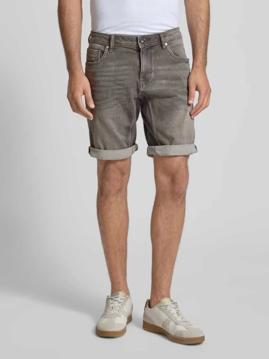 Zdjęcie produktu Bermudy o kroju regular fit z 5 kieszeniami Tom Tailor Średnioszary