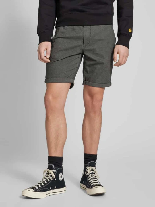 Zdjęcie produktu Bermudy o kroju regular fit z fakturowanym wzorem model ‘FURY’ Jack&Jones Jasnoniebieski