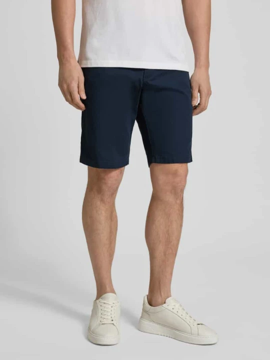 Zdjęcie produktu Bermudy o kroju regular fit z mieszanki bawełny model 'PHOENIX' s.Oliver Granatowy