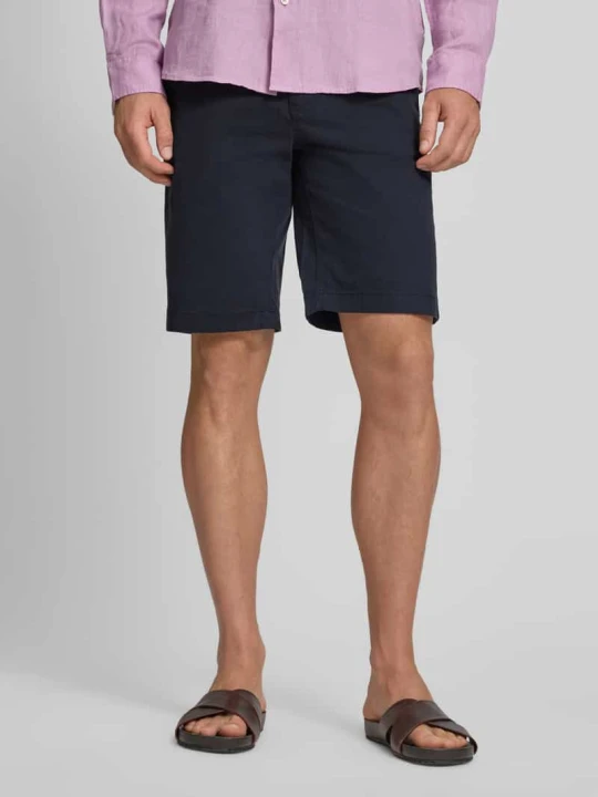 Zdjęcie produktu Bermudy o kroju regular fit z mieszanki bawełny model 'RESO JOGGER' Marc O'Polo Granatowy