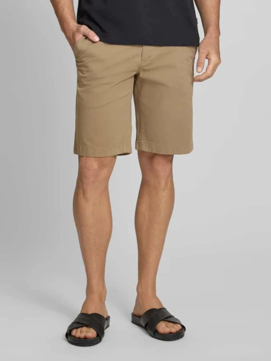 Zdjęcie produktu Bermudy o kroju regular fit z mieszanki bawełny model 'RESO JOGGER' Marc O'Polo Beżowy