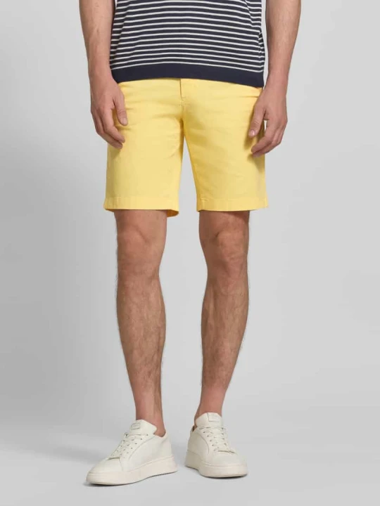 Zdjęcie produktu Bermudy o kroju regular fit z mieszanki bawełny Tommy Hilfiger Jasnożółty