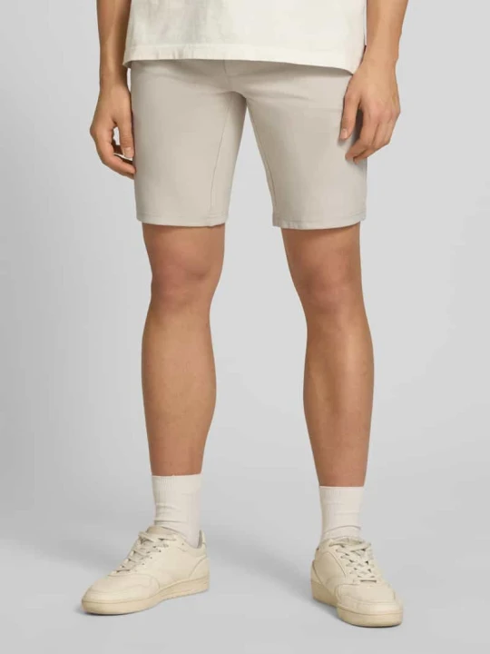 Zdjęcie produktu Bermudy o kroju regular fit z mieszanki wiskozy model 'MARK' Only & Sons Beżowy