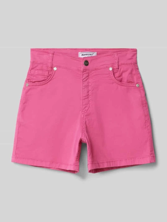 Zdjęcie produktu Bermudy o kroju regular fit z wpuszczanymi kieszeniami Blue Effect Mocnoróżowy