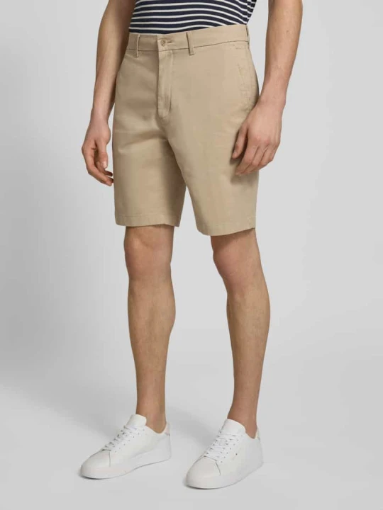 Zdjęcie produktu Bermudy o kroju regular fit z mieszanki bawełny Tommy Hilfiger Beżowy