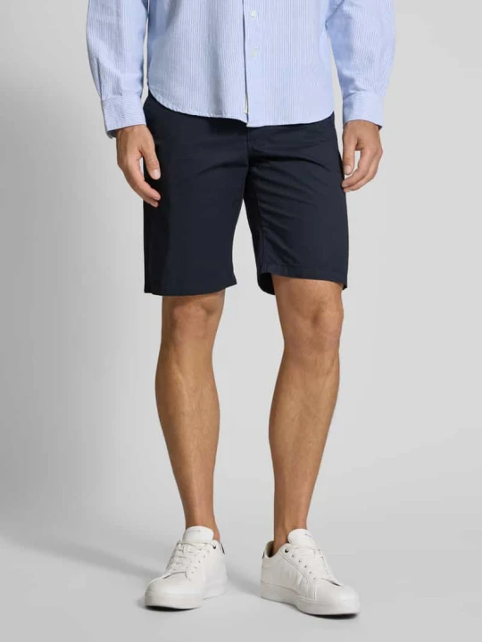 Zdjęcie produktu Bermudy o kroju slim fit z wpuszczanymi kieszeniami MCNEAL Granatowy
