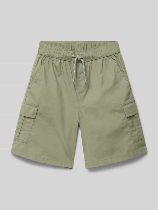 Zdjęcie produktu Bermudy o luźnym kroju z mieszanki bawełny s.Oliver Khaki