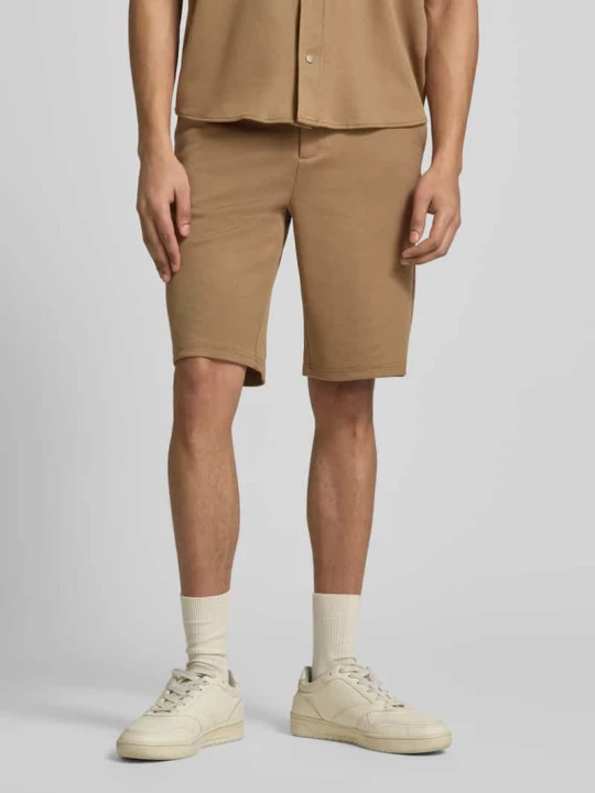 Zdjęcie produktu Bermudy w kroju regular fit model 'ADRIAN' Blend Średniobrązowy