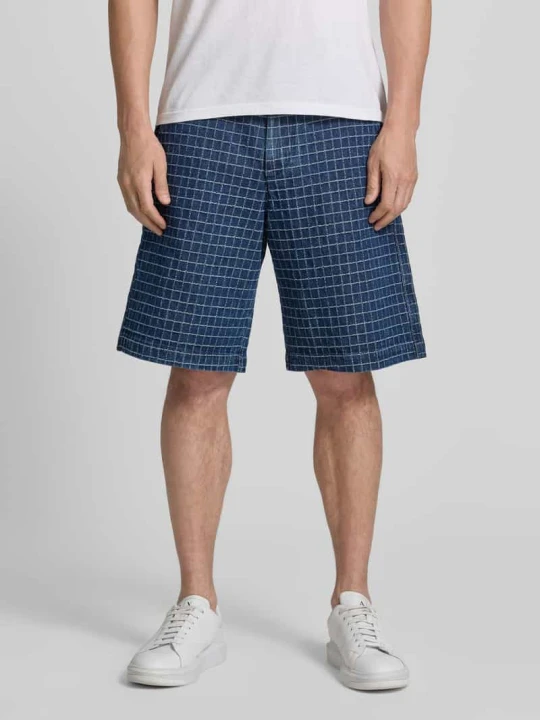 Zdjęcie produktu Bermudy w kroju regular fit z dodatkiem wiskozy model 'Luca' Wood Wood Jeansowy niebieski