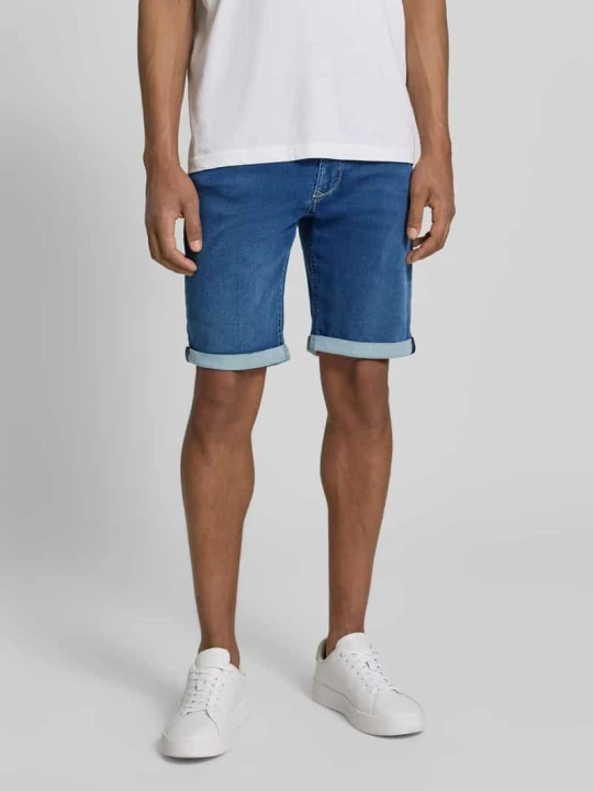 Zdjęcie produktu Bermudy o kroju regular fit w optyce denimu MAC Niebieski